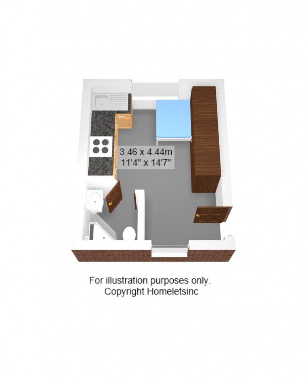 Floorplan for Flat 2, Paternoster Lane, Great Horton, BD7 3DS