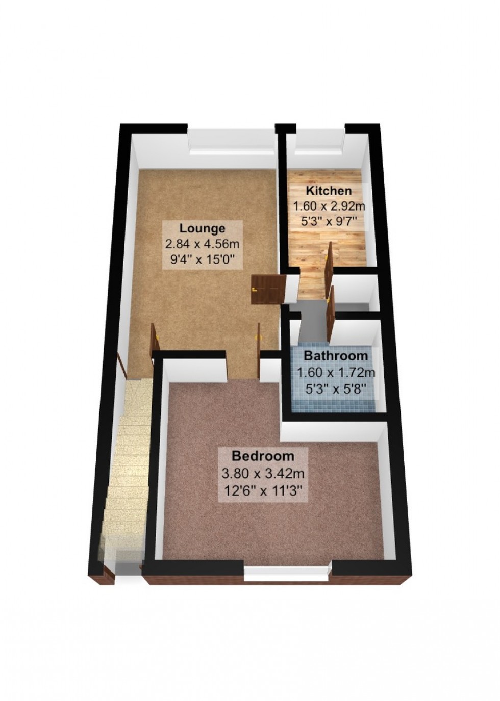 Floorplan for Glenbrook Drive, Lidget Green, BD7 2QF