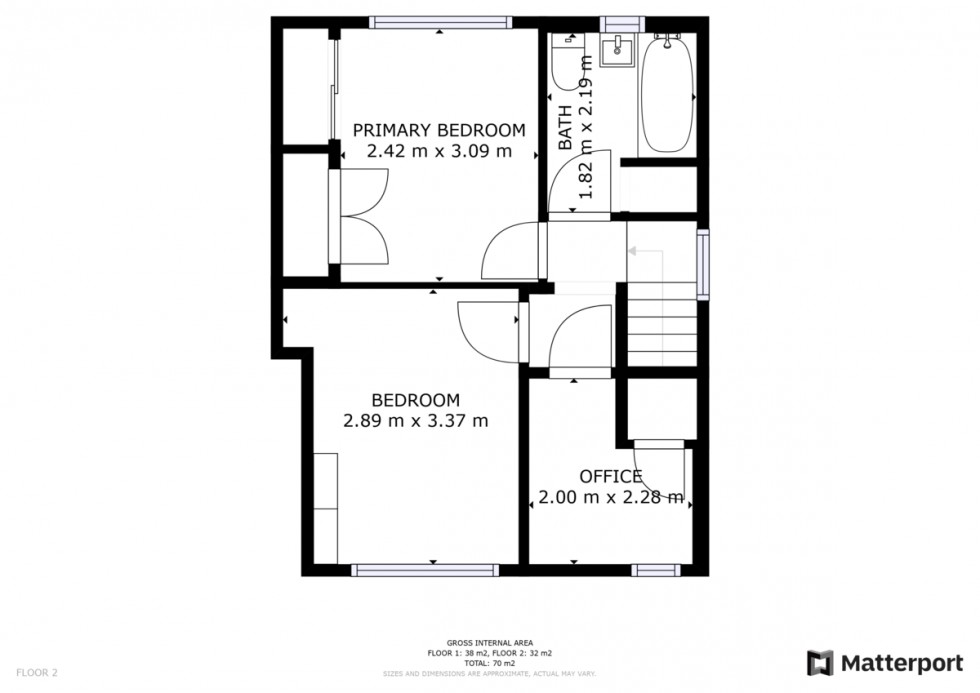Floorplan for Deanstones Lane, Queensbury, BD13 2AR