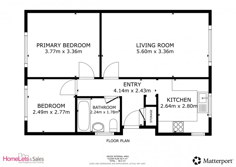 Floorplan for Glenbrook Drive, Bradford, BD7 2QF