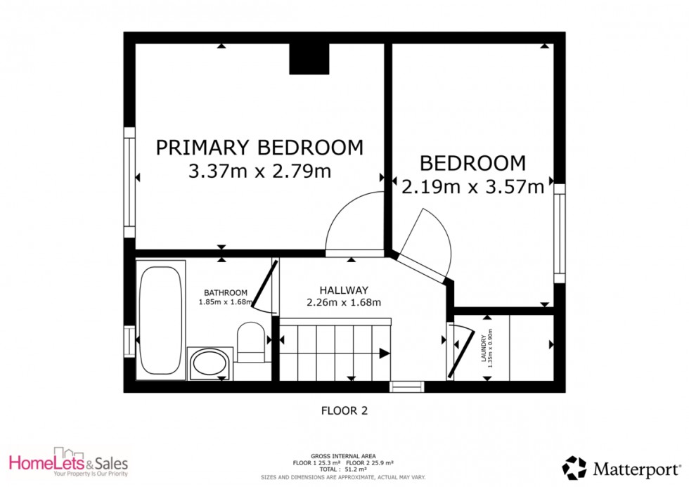 Floorplan for Ashbourne Avenue , Bradford, BD2 4AP